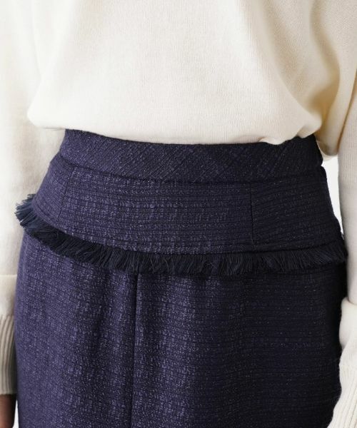 NEMIKA / ネミカ ミニ・ひざ丈スカート | 【セットアップ対応】ラメツイードタイトスカート【NEMIKA】 | 詳細8