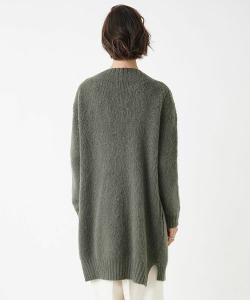 NEMIKA / ネミカ カーディガン・ボレロ | モヘヤ混カーディガン【NEMIKA】 | 詳細10