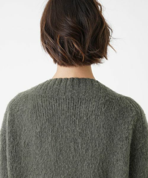 NEMIKA / ネミカ カーディガン・ボレロ | モヘヤ混カーディガン【NEMIKA】 | 詳細13