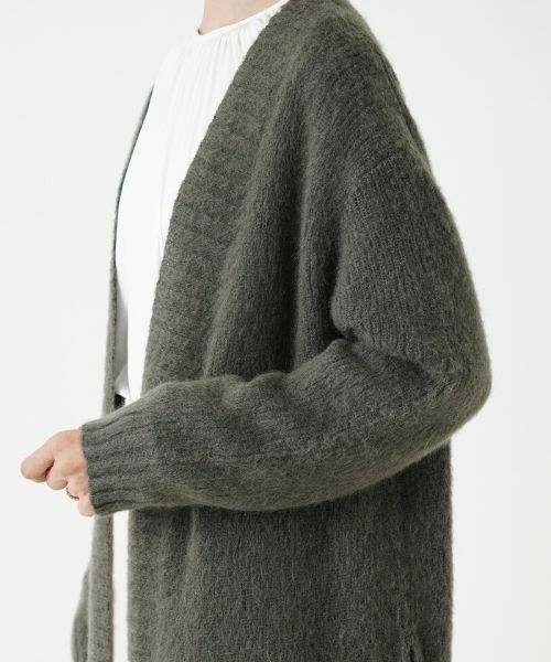 NEMIKA / ネミカ カーディガン・ボレロ | モヘヤ混カーディガン【NEMIKA】 | 詳細14