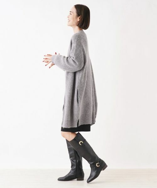 NEMIKA / ネミカ カーディガン・ボレロ | モヘヤ混カーディガン【NEMIKA】 | 詳細18