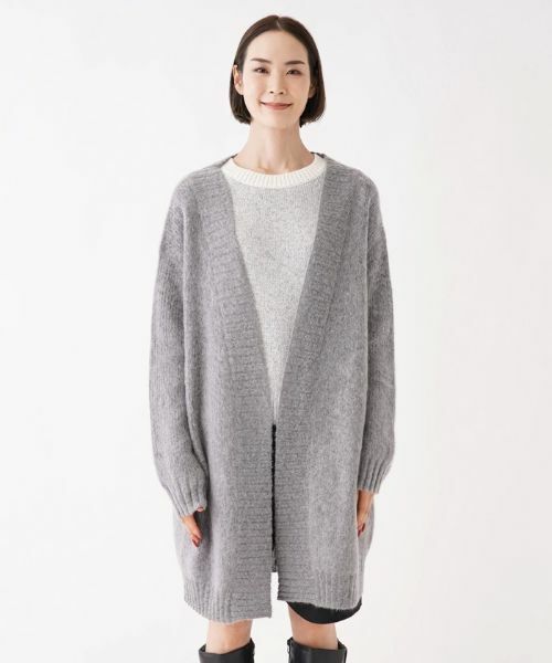 NEMIKA / ネミカ カーディガン・ボレロ | モヘヤ混カーディガン【NEMIKA】 | 詳細20