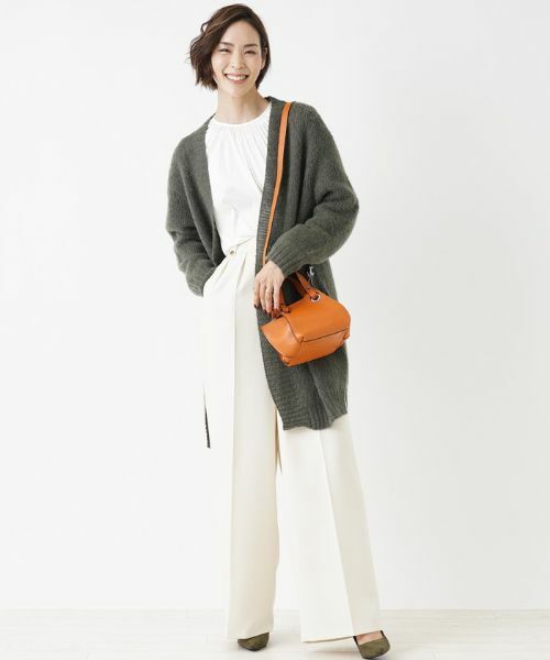 NEMIKA / ネミカ カーディガン・ボレロ | モヘヤ混カーディガン【NEMIKA】 | 詳細4