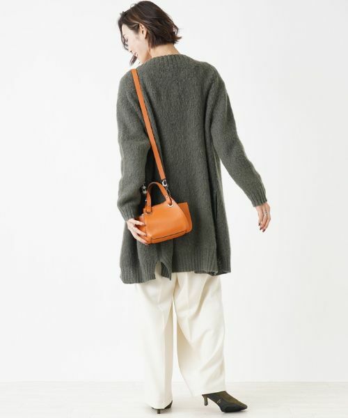 NEMIKA / ネミカ カーディガン・ボレロ | モヘヤ混カーディガン【NEMIKA】 | 詳細7