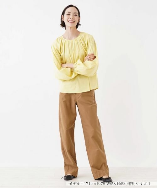 NEMIKA / ネミカ シャツ・ブラウス | ギャザーブラウス【NEMIKA】 | 詳細1