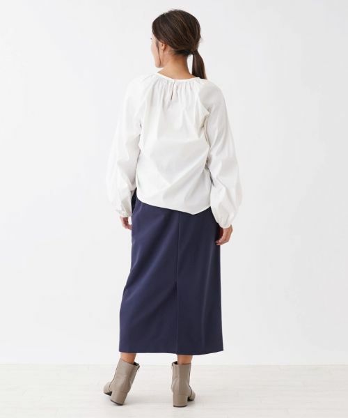 NEMIKA / ネミカ シャツ・ブラウス | ギャザーブラウス【NEMIKA】 | 詳細13