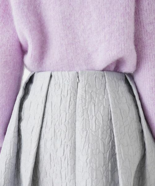 NEMIKA / ネミカ ミニ・ひざ丈スカート | キルティング風フレアスカート【NEMIKA】 | 詳細11