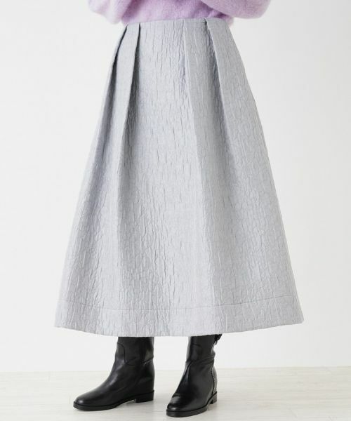 NEMIKA / ネミカ ミニ・ひざ丈スカート | キルティング風フレアスカート【NEMIKA】 | 詳細15