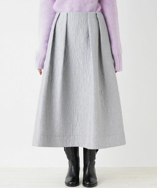 NEMIKA / ネミカ ミニ・ひざ丈スカート | キルティング風フレアスカート【NEMIKA】 | 詳細7