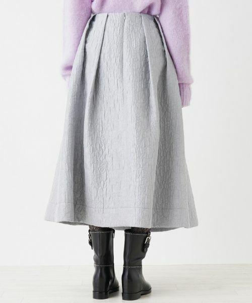 NEMIKA / ネミカ ミニ・ひざ丈スカート | キルティング風フレアスカート【NEMIKA】 | 詳細9