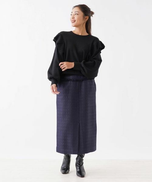 NEMIKA / ネミカ ニット・セーター | フリルニットプルオーバー【PASSIONE】 | 詳細1