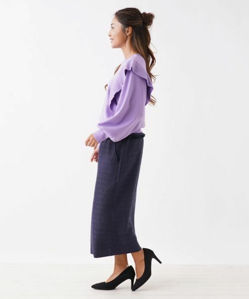 NEMIKA / ネミカ ニット・セーター | フリルニットプルオーバー【PASSIONE】 | 詳細5