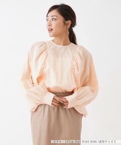 NEMIKA / ネミカ シャツ・ブラウス | ギャザースリーブブラウス【NEMIKA】