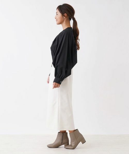 NEMIKA / ネミカ シャツ・ブラウス | ギャザースリーブブラウス【NEMIKA】 | 詳細12