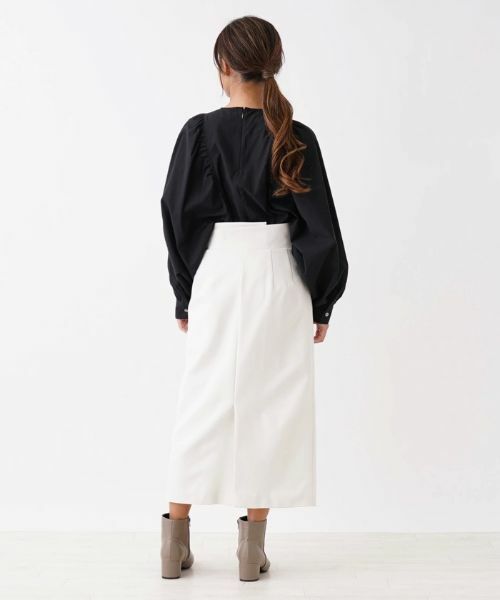 NEMIKA / ネミカ シャツ・ブラウス | ギャザースリーブブラウス【NEMIKA】 | 詳細13