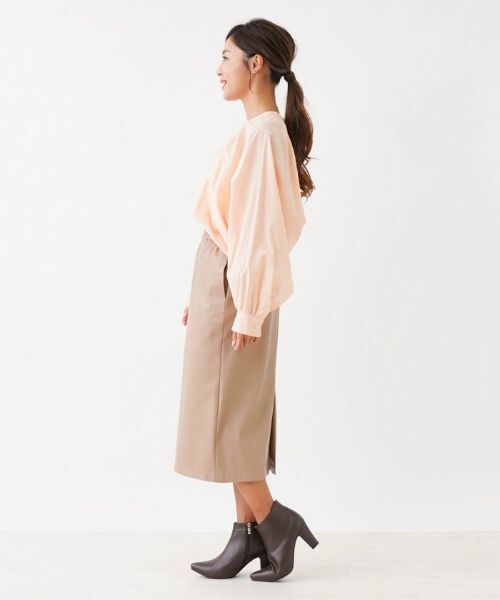 NEMIKA / ネミカ シャツ・ブラウス | ギャザースリーブブラウス【NEMIKA】 | 詳細2