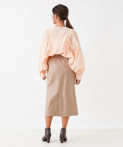 NEMIKA / ネミカ シャツ・ブラウス | ギャザースリーブブラウス【NEMIKA】 | 詳細3
