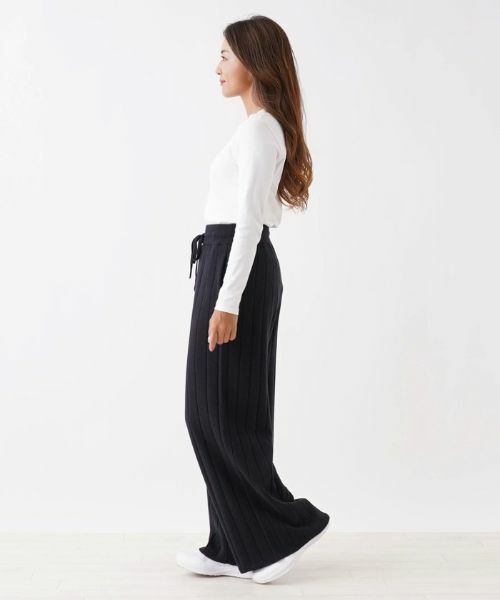 NEMIKA / ネミカ その他パンツ | リブニットワイドパンツ【SACRA】 | 詳細11