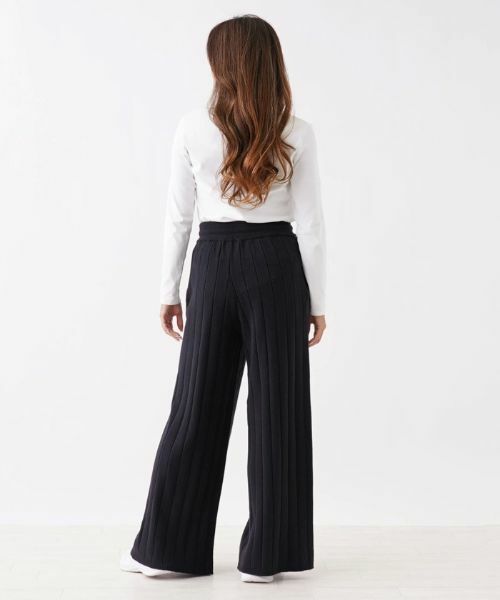 NEMIKA / ネミカ その他パンツ | リブニットワイドパンツ【SACRA】 | 詳細12