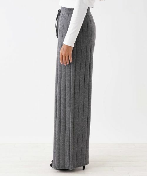 NEMIKA / ネミカ その他パンツ | リブニットワイドパンツ【SACRA】 | 詳細5