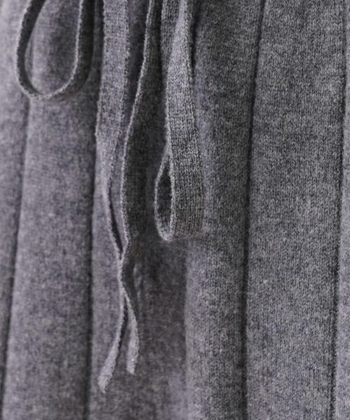 NEMIKA / ネミカ その他パンツ | リブニットワイドパンツ【SACRA】 | 詳細9