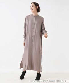 NEMIKA / ネミカ ドレス | ギャザースリーブワンピース【SACRA】