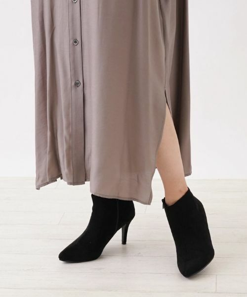 NEMIKA / ネミカ ドレス | ギャザースリーブワンピース【SACRA】 | 詳細10