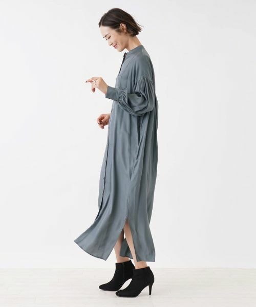 NEMIKA / ネミカ ドレス | ギャザースリーブワンピース【SACRA】 | 詳細13