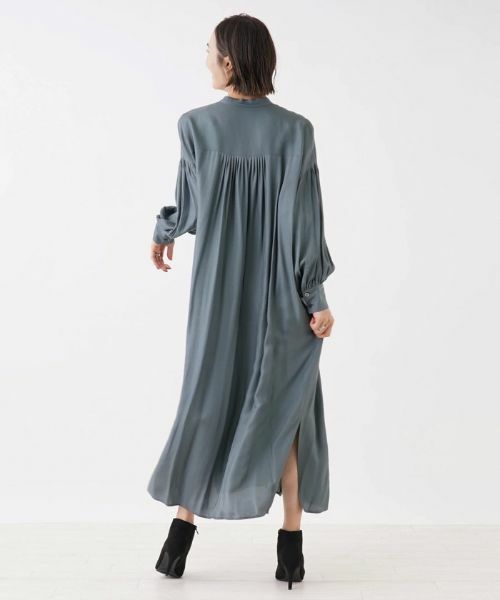 NEMIKA / ネミカ ドレス | ギャザースリーブワンピース【SACRA】 | 詳細14