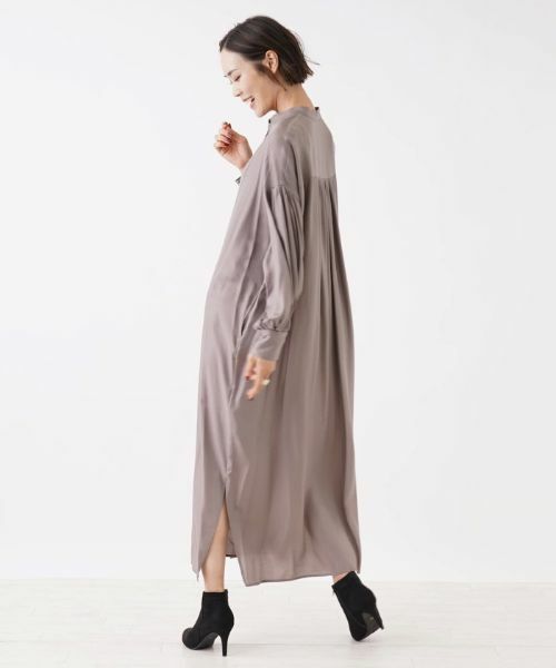 NEMIKA / ネミカ ドレス | ギャザースリーブワンピース【SACRA】 | 詳細2