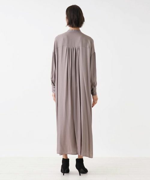 NEMIKA / ネミカ ドレス | ギャザースリーブワンピース【SACRA】 | 詳細6