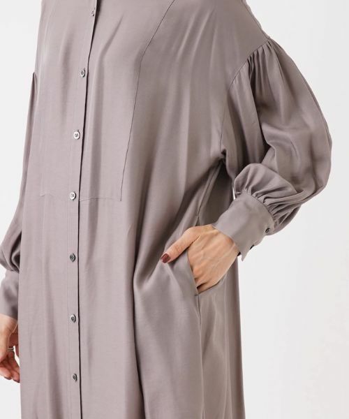 NEMIKA / ネミカ ドレス | ギャザースリーブワンピース【SACRA】 | 詳細9