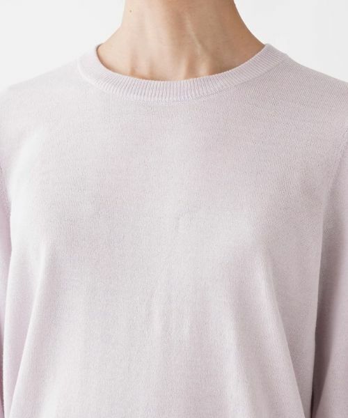 NEMIKA / ネミカ ニット・セーター | レーススリーブクルーネックニット【NEMIKA】 | 詳細10