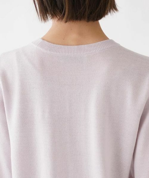 NEMIKA / ネミカ ニット・セーター | レーススリーブクルーネックニット【NEMIKA】 | 詳細11