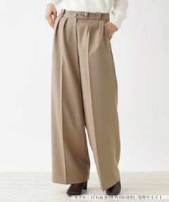 NEMIKA / ネミカ その他パンツ | ツータックワイドパンツ【NEMIKA】