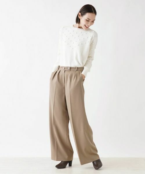 NEMIKA / ネミカ その他パンツ | ツータックワイドパンツ【NEMIKA】 | 詳細12
