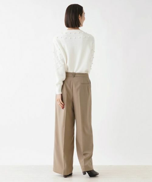 NEMIKA / ネミカ その他パンツ | ツータックワイドパンツ【NEMIKA】 | 詳細14