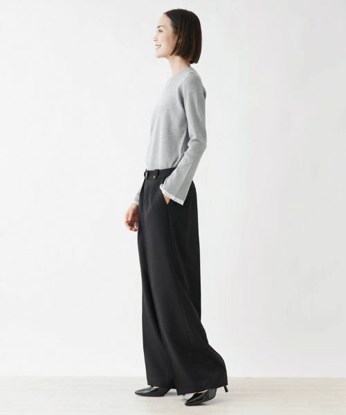 NEMIKA / ネミカ その他パンツ | ツータックワイドパンツ【NEMIKA】 | 詳細2