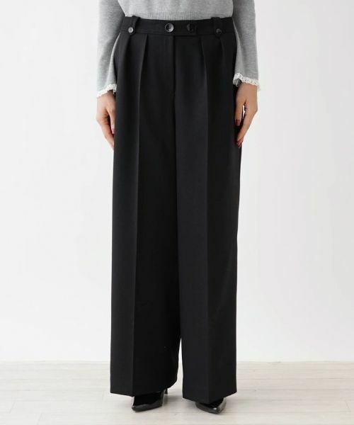 NEMIKA / ネミカ その他パンツ | ツータックワイドパンツ【NEMIKA】 | 詳細4