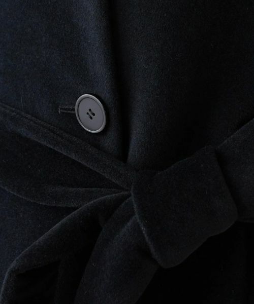 NEMIKA / ネミカ その他アウター | 【DRAWELL】ベルテッドノーカラーコート | 詳細13
