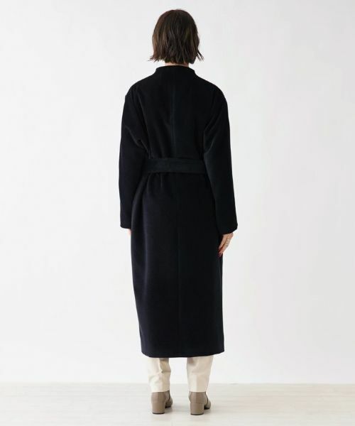 NEMIKA / ネミカ その他アウター | 【DRAWELL】ベルテッドノーカラーコート | 詳細6