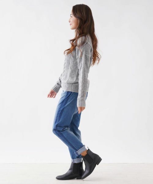 NEMIKA / ネミカ ニット・セーター | スパンコールケーブルメッシュニット | 詳細2