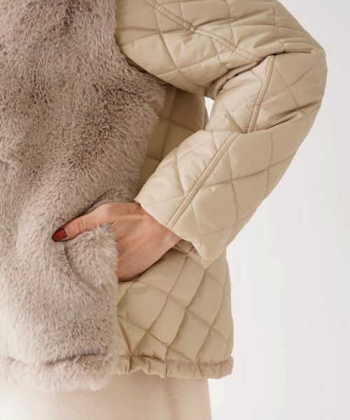 NEMIKA / ネミカ テーラードジャケット | 異素材切替フーデッドジャケット【Bona Rinata】 | 詳細13