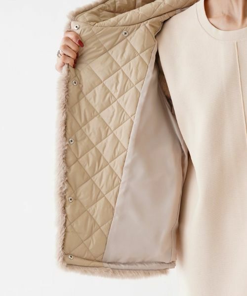 NEMIKA / ネミカ テーラードジャケット | 異素材切替フーデッドジャケット【Bona Rinata】 | 詳細14