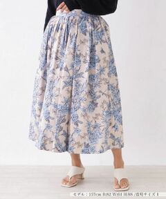 NEMIKA / ネミカ ミニ・ひざ丈スカート | 【セットアップ対応商品】フレアロングスカート【BAGUTTA】