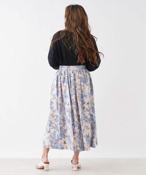 NEMIKA / ネミカ ミニ・ひざ丈スカート | 【セットアップ対応商品】フレアロングスカート【BAGUTTA】 | 詳細3