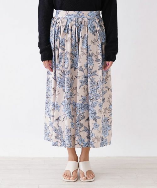 NEMIKA / ネミカ ミニ・ひざ丈スカート | 【セットアップ対応商品】フレアロングスカート【BAGUTTA】 | 詳細4