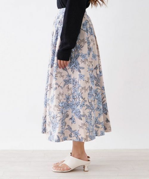 NEMIKA / ネミカ ミニ・ひざ丈スカート | 【セットアップ対応商品】フレアロングスカート【BAGUTTA】 | 詳細5