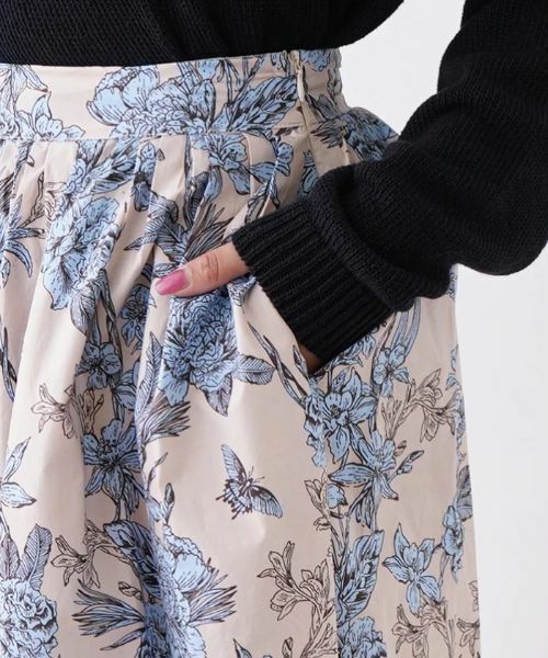 NEMIKA / ネミカ ミニ・ひざ丈スカート | 【セットアップ対応商品】フレアロングスカート【BAGUTTA】 | 詳細8