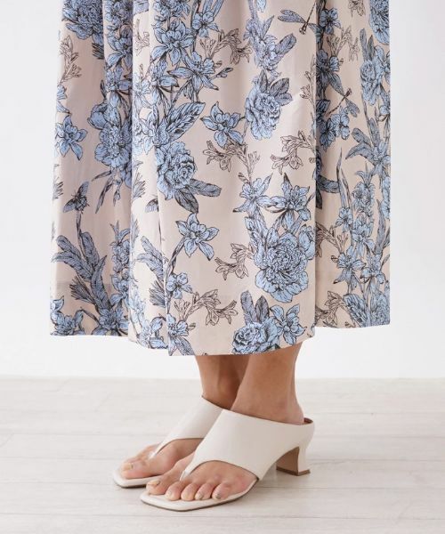 NEMIKA / ネミカ ミニ・ひざ丈スカート | 【セットアップ対応商品】フレアロングスカート【BAGUTTA】 | 詳細9